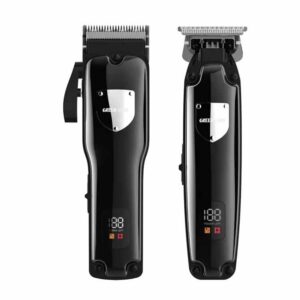 Green Lion Pro Trim Duo Hair Clipper - Black