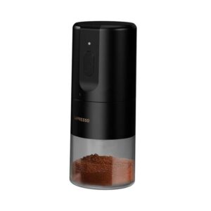 LePresso Portable Coffee Conical Grinder Espresso Machine - Black