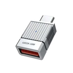 Green Lion 2 IN 1 OTG ADAPTER USB-A TO USB-C - GRAY