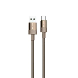 Green Lion Desert Spark Cable USB-A to Lightning 1M 12W- Desert Titanium