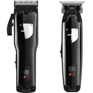 Green Lion Pro Trim Duo Hair Clipper - Black