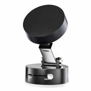 Porodo Universal Adjustable Foldable MagSafe Car Phone Mount - Black