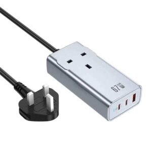 Green Lion 67W GaNPremium AC Socket - Gray