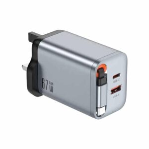 Green Lion GaNPremium UK Plug PD 40W - Gray