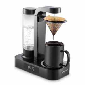Lepresso  Coffee Drip Machine 650ml with LED Clock Display - Black