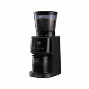 Lepresso 165W Coffee Conical Burr Grinder Machine - Black