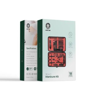 Green Lion 18 in 1 Manicure Travel Cutter - Black