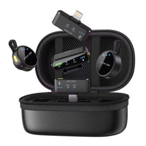 Green Lion GM-85X 3 In 1 Wireless Microphone - Black