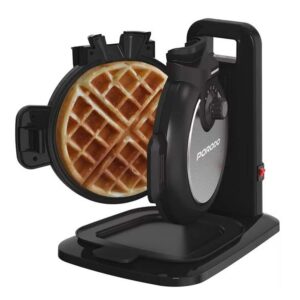 Porodo Lifestyle 800W Vertical Waffle Maker with 5 Temperature Modes - Black