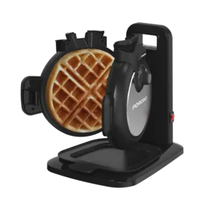 Porodo Lifestyle 800W Vertical Waffle Maker with 5 Temperature Modes - Black