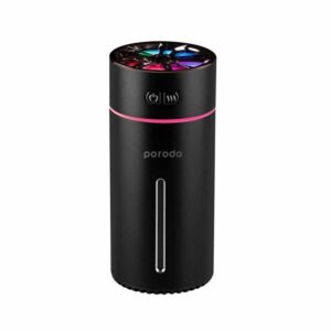 Porodo Lifestyle Scented Car Cool Mini Humidifier - Black