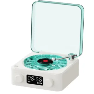 Porodo Lifestyle Wave White Noise Bluetooth Speaker 1500mAh - White