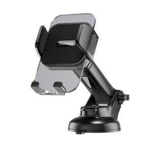 PORODO MOUNTPRO 3-IN-1 Kit 3M HIGH-PERFOMANCE STICKY ANYWHERE PAD- Black