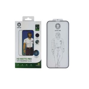 Green 3D AG/Matte HD Glass Screen Protector for iPhone 13 / 13 Pro - Clear