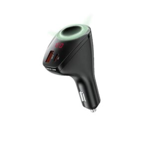 Green Lion Power Drive 75W Car Charger - Black