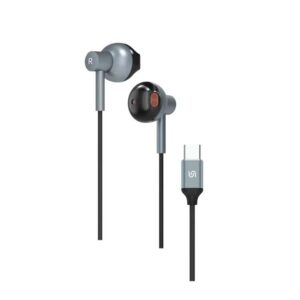 Porodo Soundtec Magnetic HiFi Wired Earphone - Black