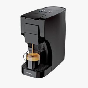 Lepresso 3 In 1 Capsule Coffee Maker with 220V-240V/50-60Hz+VDE Plug -Black