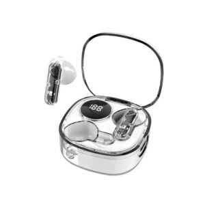 Porodo Soundtec Popwave True Wireless Deep Bass Earbuds - White
