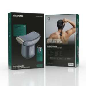 Green Lion Flexgroom 2 in 1 Body Groomer - Gray