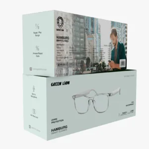 Green Lion Hamburg Smart Glasses - White