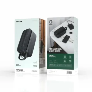 Green Lion Tirana Travel Pouch - Gray