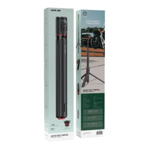 Green Lion Auto Pop Tripod Magnetic Remote - Black