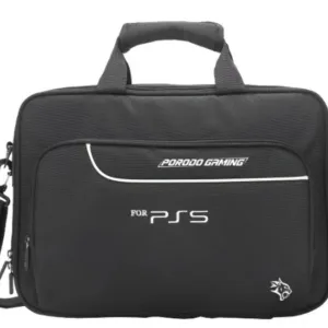 PORODO PS5 POLYSTER HANDBAG -BLACK