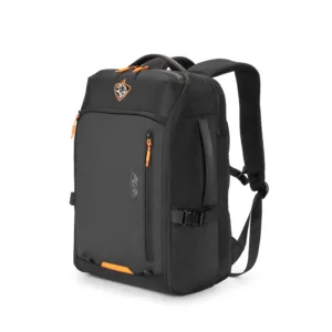 Porodo Gaming Water-Resistant PU Laptop Backpack and PS5 Compartment with USB-C Port