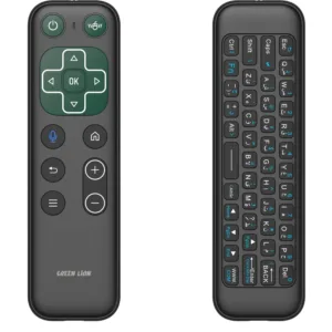 Green Lion Wireless Remote with Keyboard and Mouse - Black