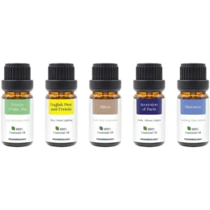 Powerology Essential Oil Set: 5 Fragrance Oils 10ml