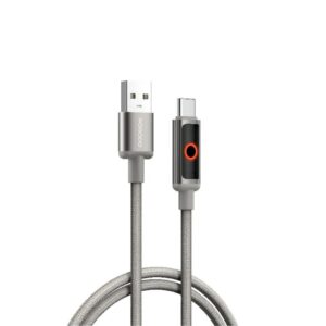 Porodo ChargeLite USB-A To USB-C High-Speed Charging Cable - Grey