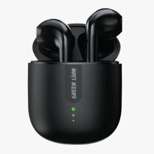 Green Lion Atlanta True Wireless Earbuds - Black