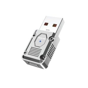 Green Lion OTG Adapter USB-A to USB-C - Silver
