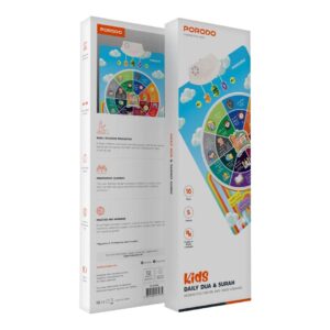 Porodo Kids Educational Interactive Dua Chart Wall