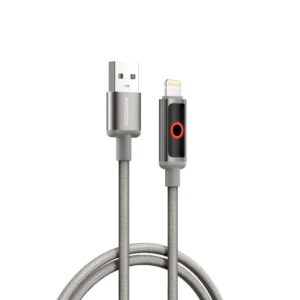 Porodo ChargeLite USB-A To Lightning High-Speed Charging Cable - Grey