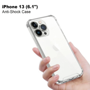 Green Anti-Shock Case for iPhone 13 ( 6.1" ) - Clear