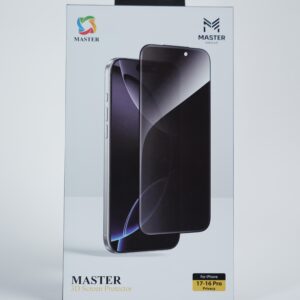 Master 3D Screen Protector Privacy for iPhone 17-16 Pro