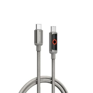 Porodo ChargeLite USB-C To USB-C High-Speed Charging Cable - Grey