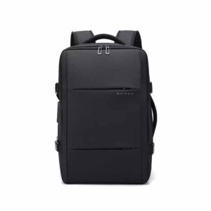 Bange Waterproof Backpack with air pump and TSA Lock - Black