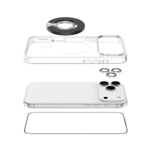 Green Lion 4 in 1 Protection Pack For iP 17 Pro - Clear