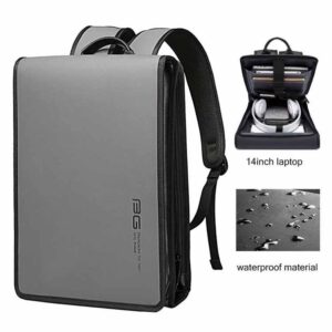 Bange Lycan 14inch Business Multi Compartment Water Resistant Laptop Backpack - Gray