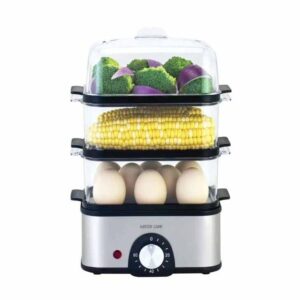 Green Lion 3-Tier Egg Cooker 500W - Gray