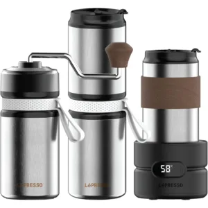 LePresso Grindgo Quattro 4-In-1 Outdoor Coffee Set