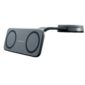 Porodo Vacuum & Adhesive Magnetic Car Mount 360° Full Rotation - Black