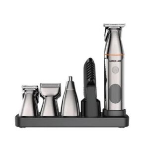 Green Lion 5 in 1 Multi-Function Hair Clipper Set 600mAh - Black
