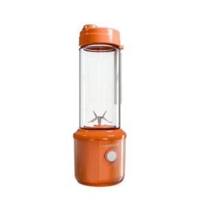 Powerology Portable Blender 450ml 2500mAh 6 Blades 126W - Orange