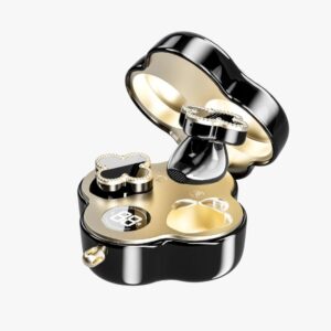 Porodo TWS Earbuds with Titanium Drivers+ Silicon Mic+ 3C Fast Charging+ 5.5H Battery