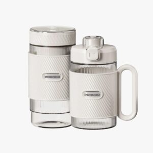 Porodo 2 in 1 Portable Blender with Mini smoothie maker- White