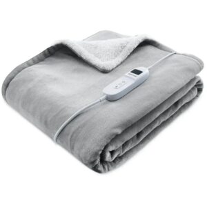 Green Lion Electric Blanket with Heating Function - Gray