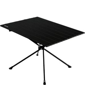 Green Lion CAMP T2 Foldable Camping Table - Black